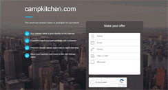Desktop Screenshot of campkitchen.com